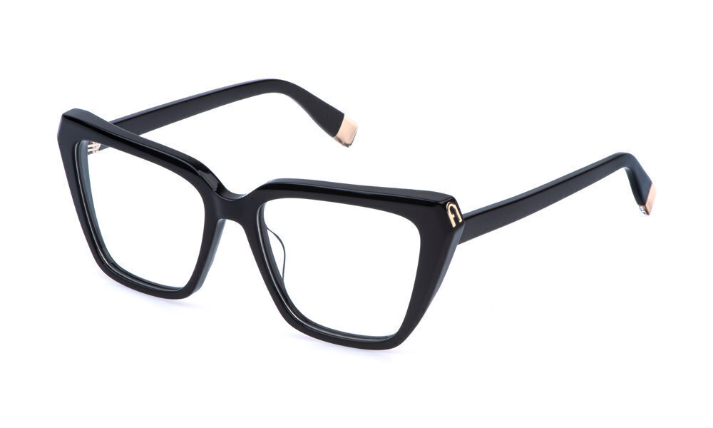 FURLA OPTICAL VFU988 Eyeglasses BLACK (0700) 54mm